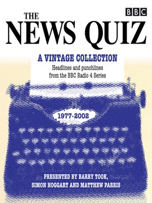 cover image of The News Quiz, A Vintage Collection